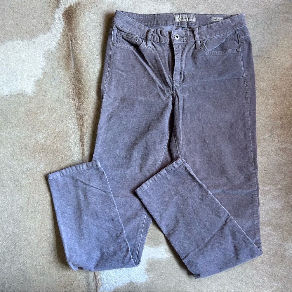 Calvin Klein Women’s Gray Corduroy Pants - ultimate skinny - 8